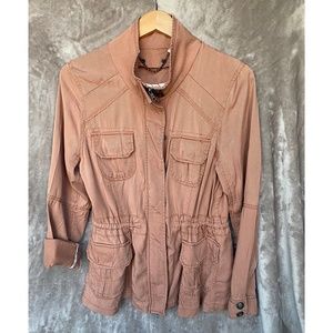 🎉ANORAK Surplus Jacket - EVEREVE, Light Mauve/Darker Blush, Size LG